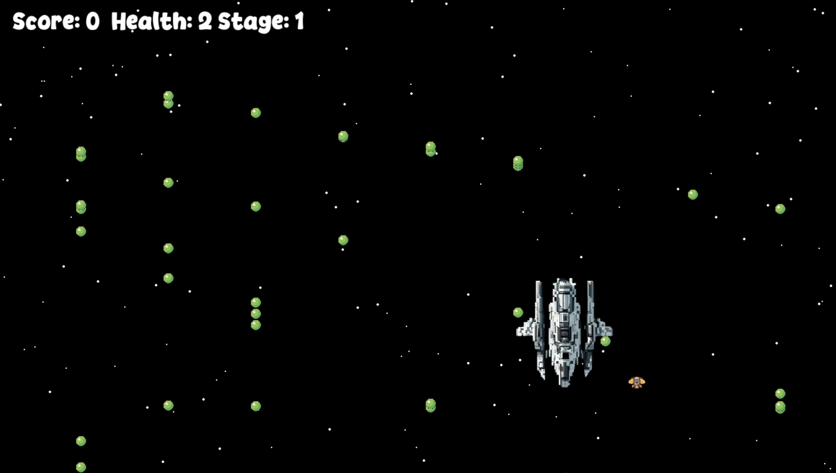Bullet Hell Game gameplay screenshot